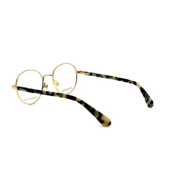 NEW KATE SPADE MARCIANN RHL GOLD/BROWN AUTHENTIC EYEGLASSES FRAME - Picture 7 of 10
